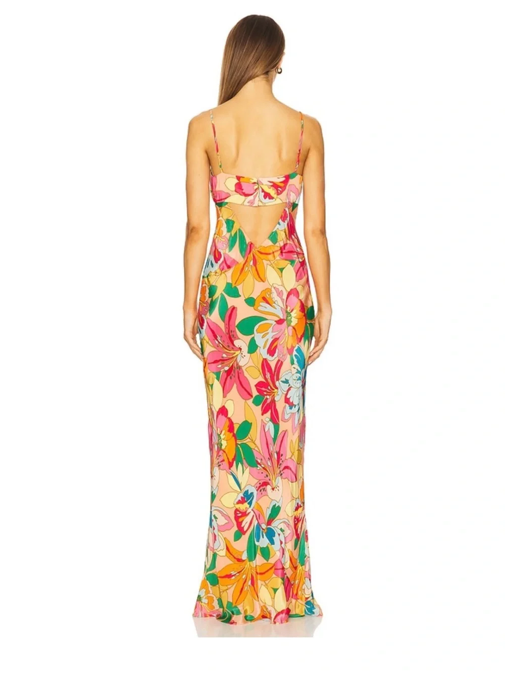 AMANDA UPRICHARD janeiro maxi dress in botanico